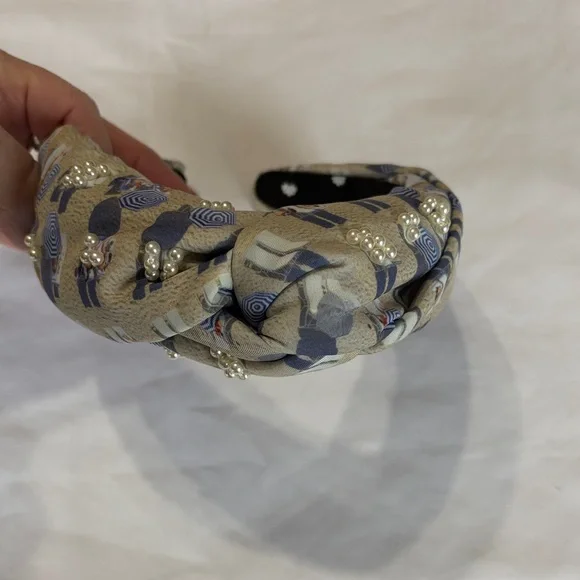 Lele Sadoughi x Gray Malin Miami Greta Headband Lele Sadoughi X Gray Malin Greta Miami Headband NWT main image 3